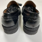 Pertini ペルティニ / タッセルローファー ブラック 参考定価：31,000+tax UNITED ARROWS取扱い SIZE:37.5(23.5cm程度)