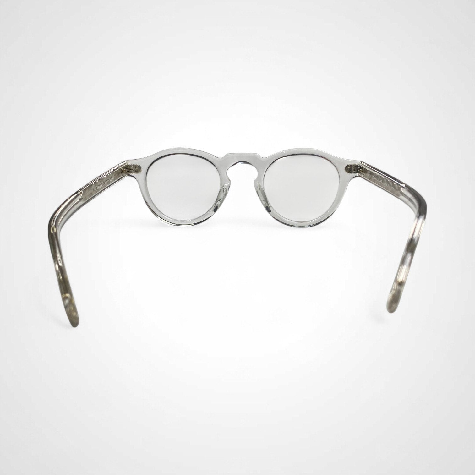 金子眼鏡 × UNITED ARROWS / パント型 KEVIN クリア 度なしクリアレンズ入