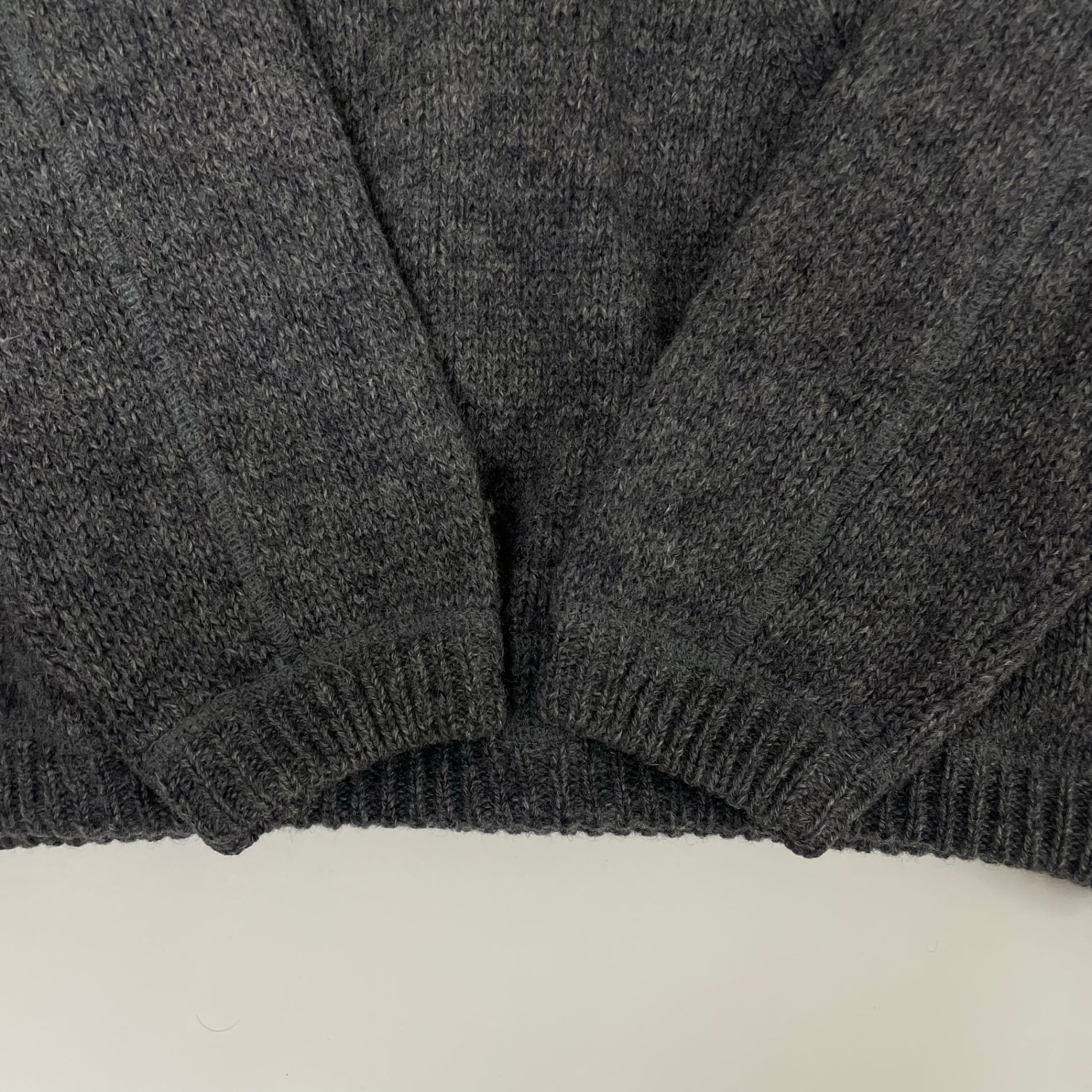 L.L. Bean / 90sフリース切替ハーフジップニット SIZE：XL