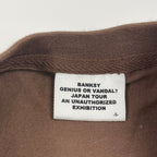 BANKSY バンクシー / オフィシャルプリントTEE 日本ツアー GENIUS or VANDAL SIZE:S