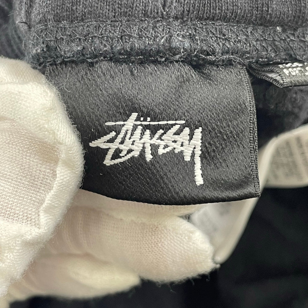 stussy / 刺繍ロゴスウェットパンツ ブラック SIZE:M