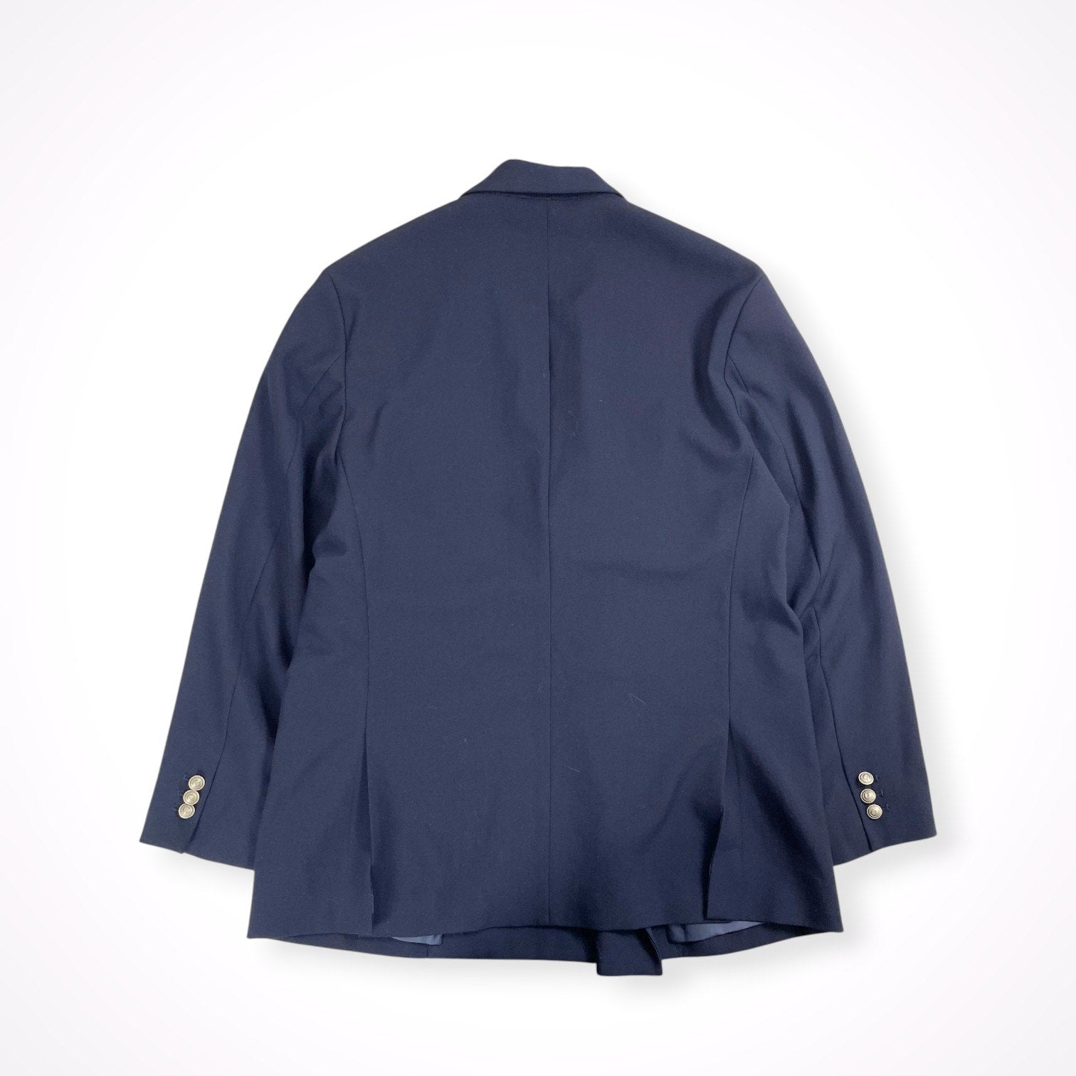 CAHLUMN / Merino WooL Saxony Double Breasted Blazer 1.1 参考定価：45,400+tax SIZE:L