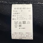 I am I in fact アイアムアイ インファクト / MELTON stitch ブルゾン  参考定価：23,000+tax SIZE:FREE