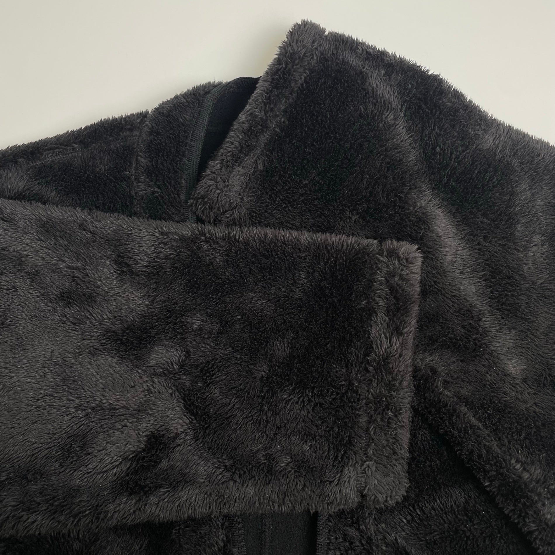 MANASTASH マナスタッシュ / 半纏フリースジャケット キモノ ブラック  SIZE:M