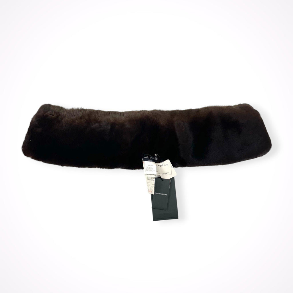 GIORGIO ARMANI / ラビットファー ティペット 未使用品 参考定価：180,000程度