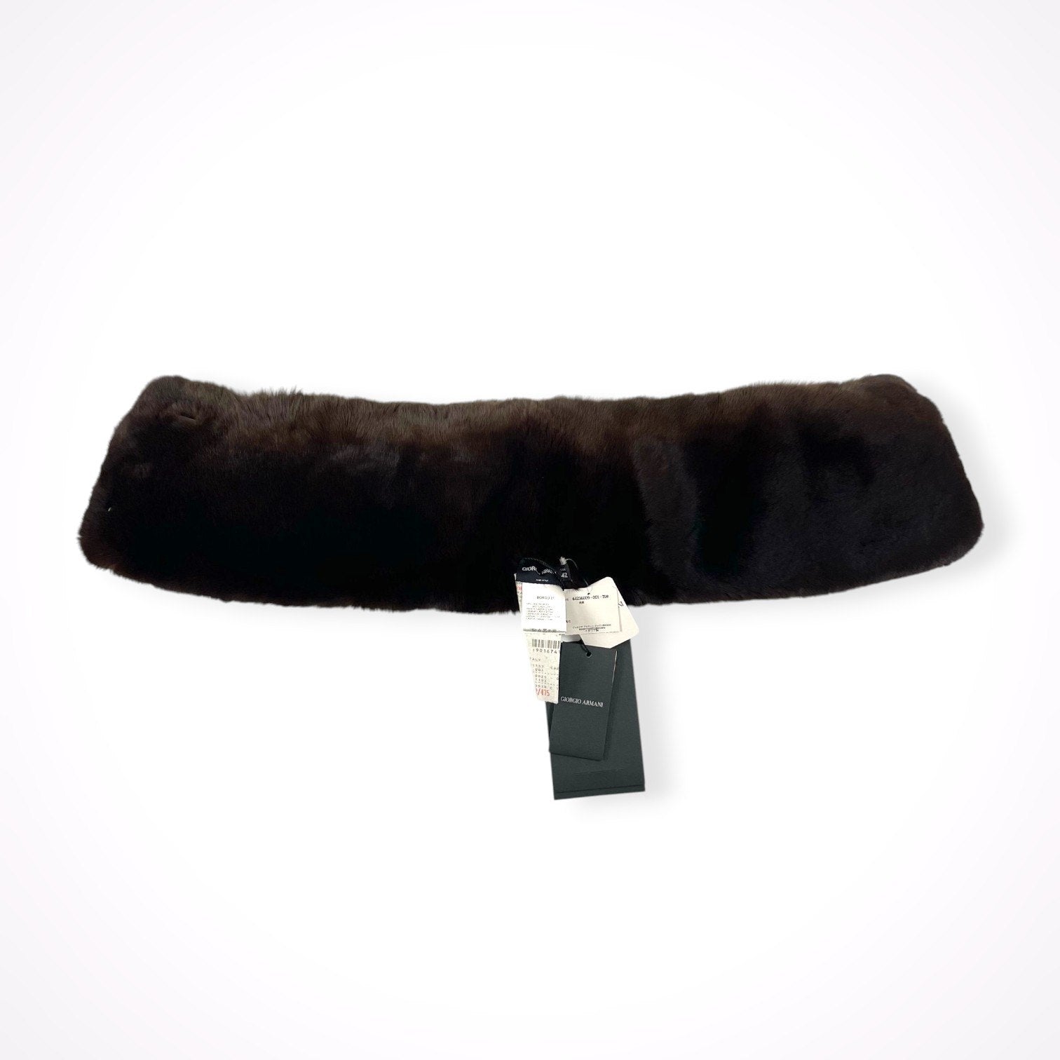 GIORGIO ARMANI / ラビットファー ティペット 未使用品 参考定価：180,000程度