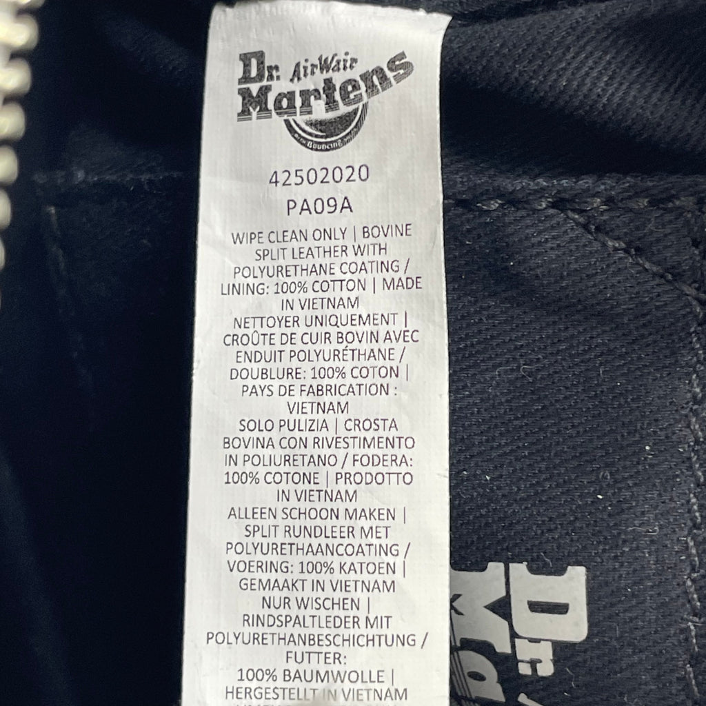 Dr. Martens / 2WAYミニ トップハンドルバッグ シルバー