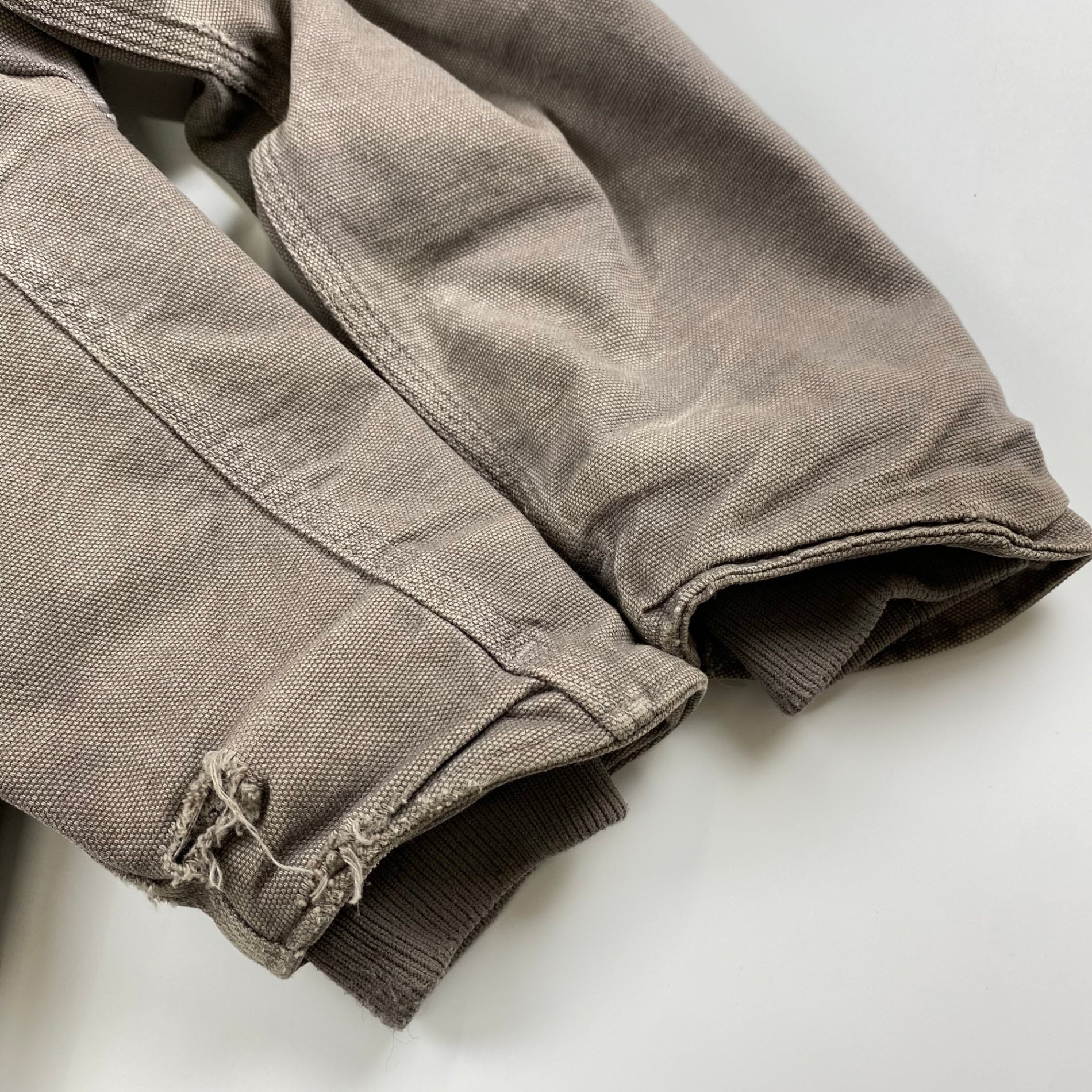 【珍品】 carhartt カーハート / キャトルミューティレーション FULL SWING ダック地 ジャケット チョコレートカラー 「キャトられ」ワッペン SIZE：S