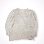 DIET BUTCHER SLIM SKIN / ブロークンニット 参考定価：35,000程度 SIZE:2