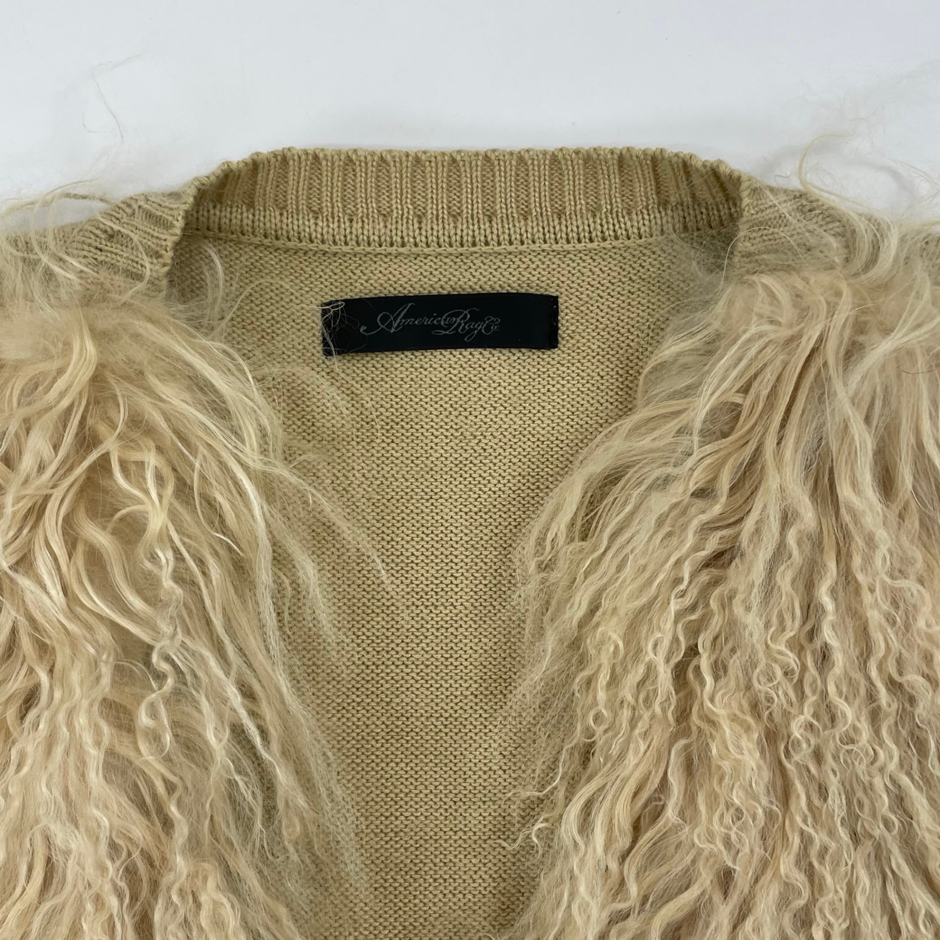 American Rag Cie / チベットラムファーベスト SIZE:M程度