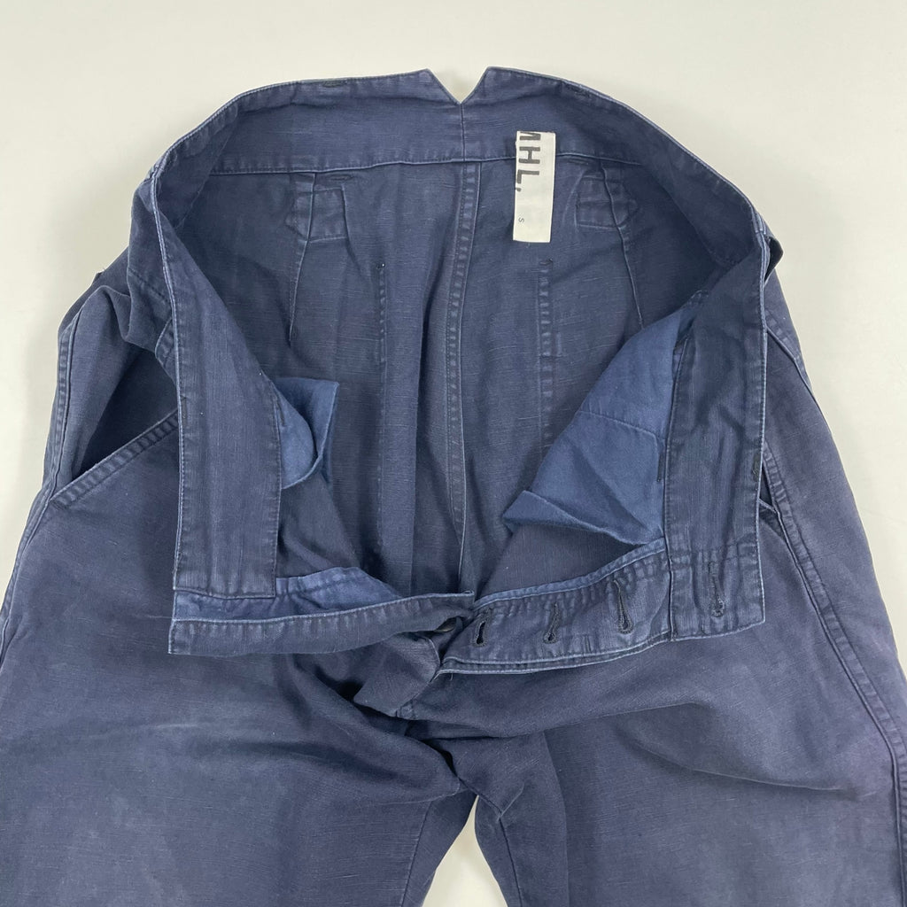 MHL. / コットンリネンワークパンツ 参考定価：30,000程度 SIZE:S