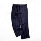 【04AW wave期】 RAF SIMONS ラフシモンズ / エンブロイダリー ミニマル スラックス ネイビー SIZE:46