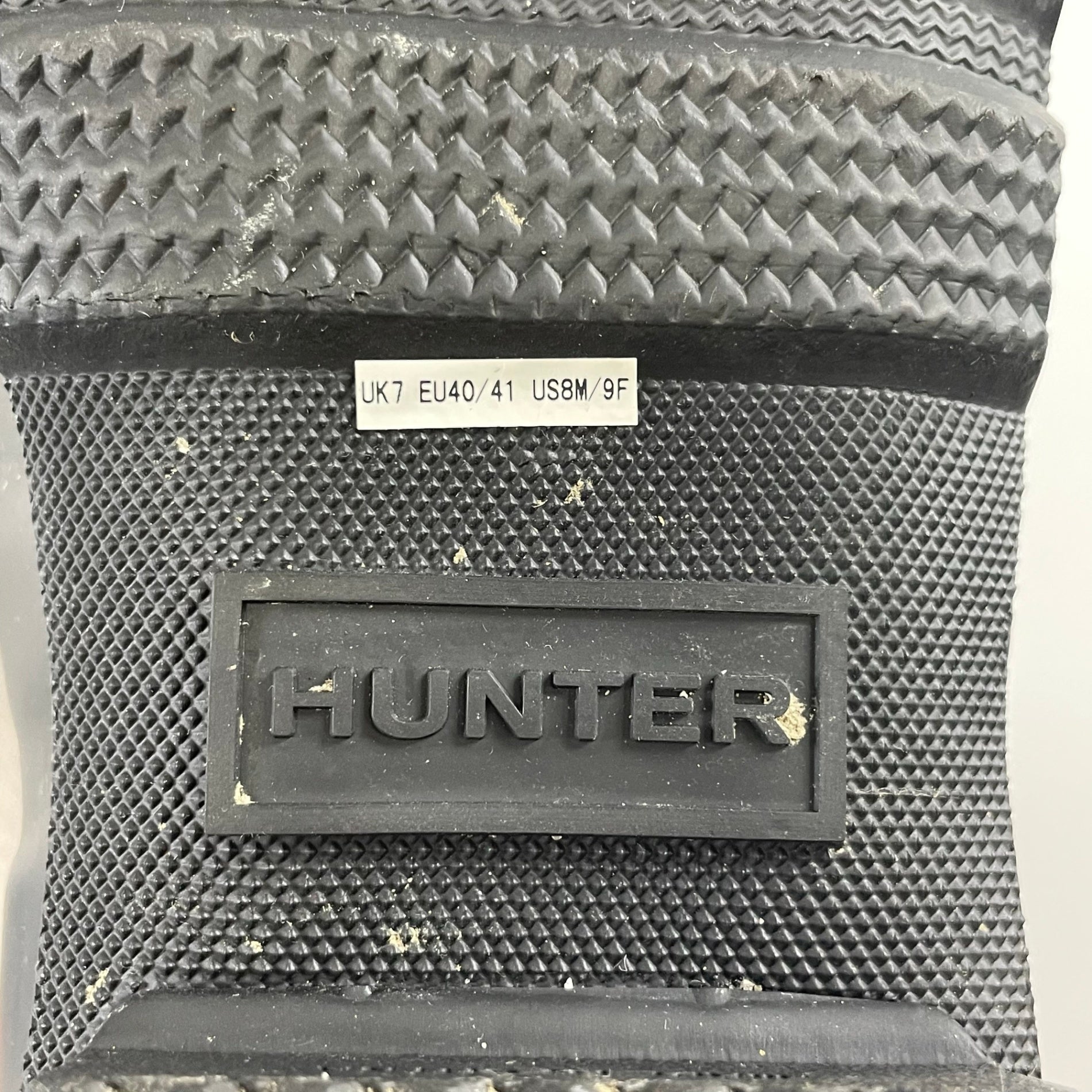HUNTER / ORIGINAl SLIM ZIP 参考定価：19,000+tax SIZE:UK7(26cm程度)