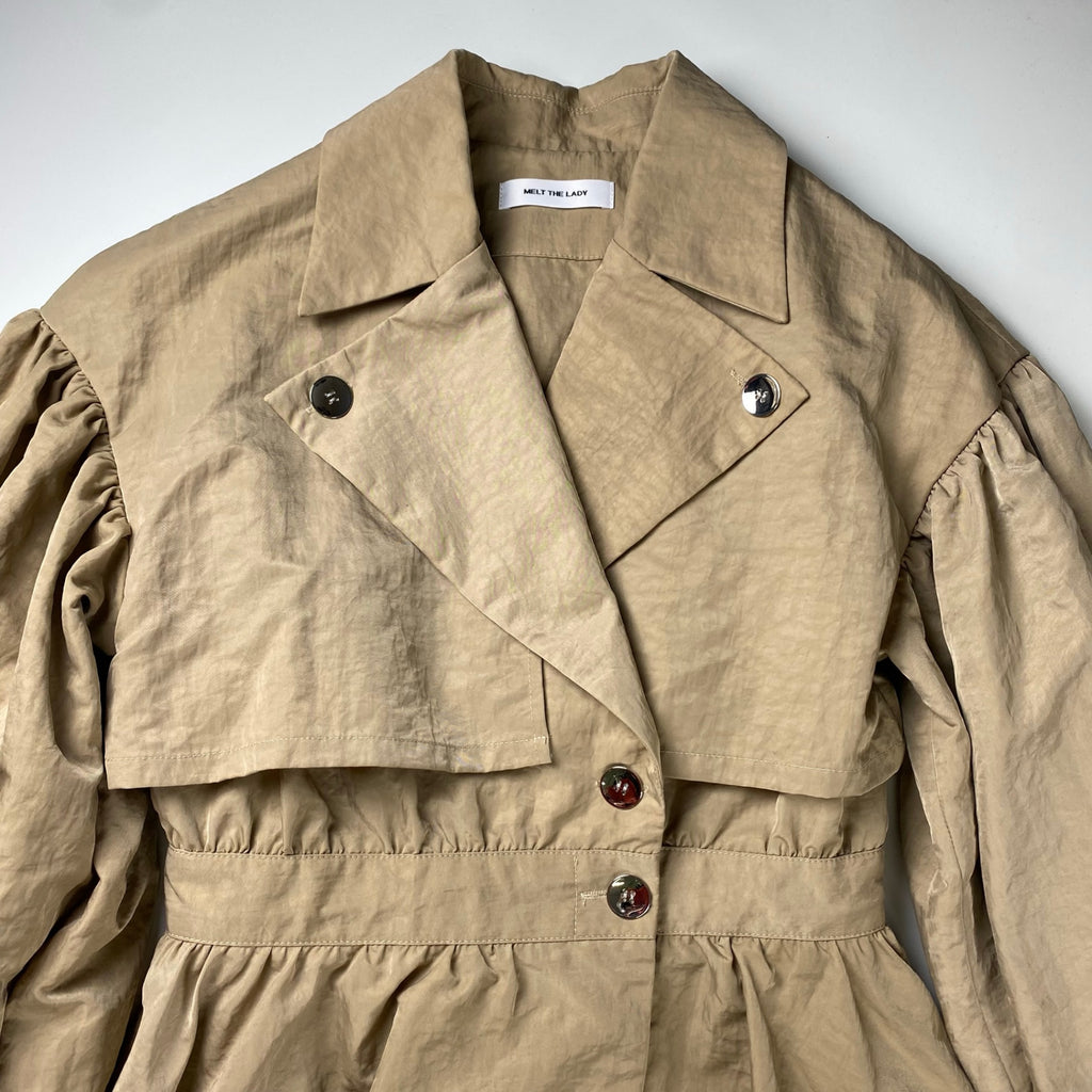 MELT THE LADY メルト ザ レディ / ヘビーウエイトブラウス 参考定価：17,800+tax  SIZE:FREE