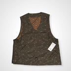 BEAMS PLUS ビームスプラス / Adventure Vest Polyester Animal Print 参考定価：28,000+tax SIZE:M