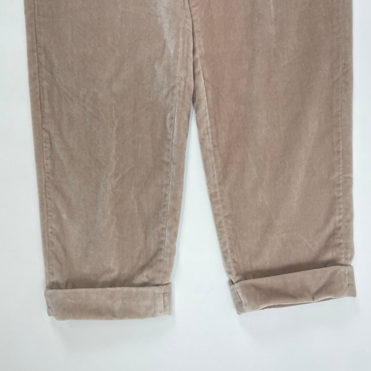 PESERICO / リボンデザインベロアパンツ 参考定価：85,000程度 SIZE:42