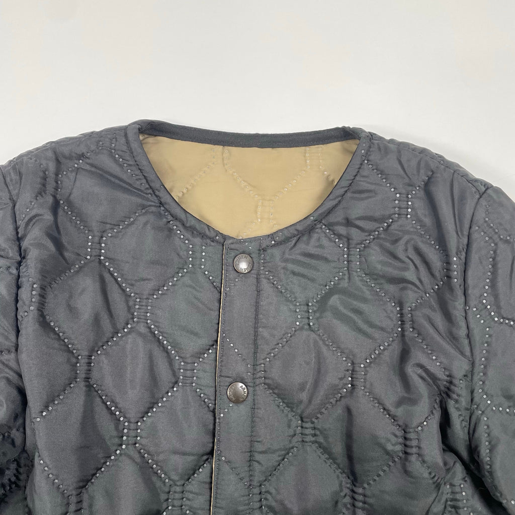 ARMEN アーメン / クルーネックキルティングジャケット 参考定価：35,000程度 SIZE:0