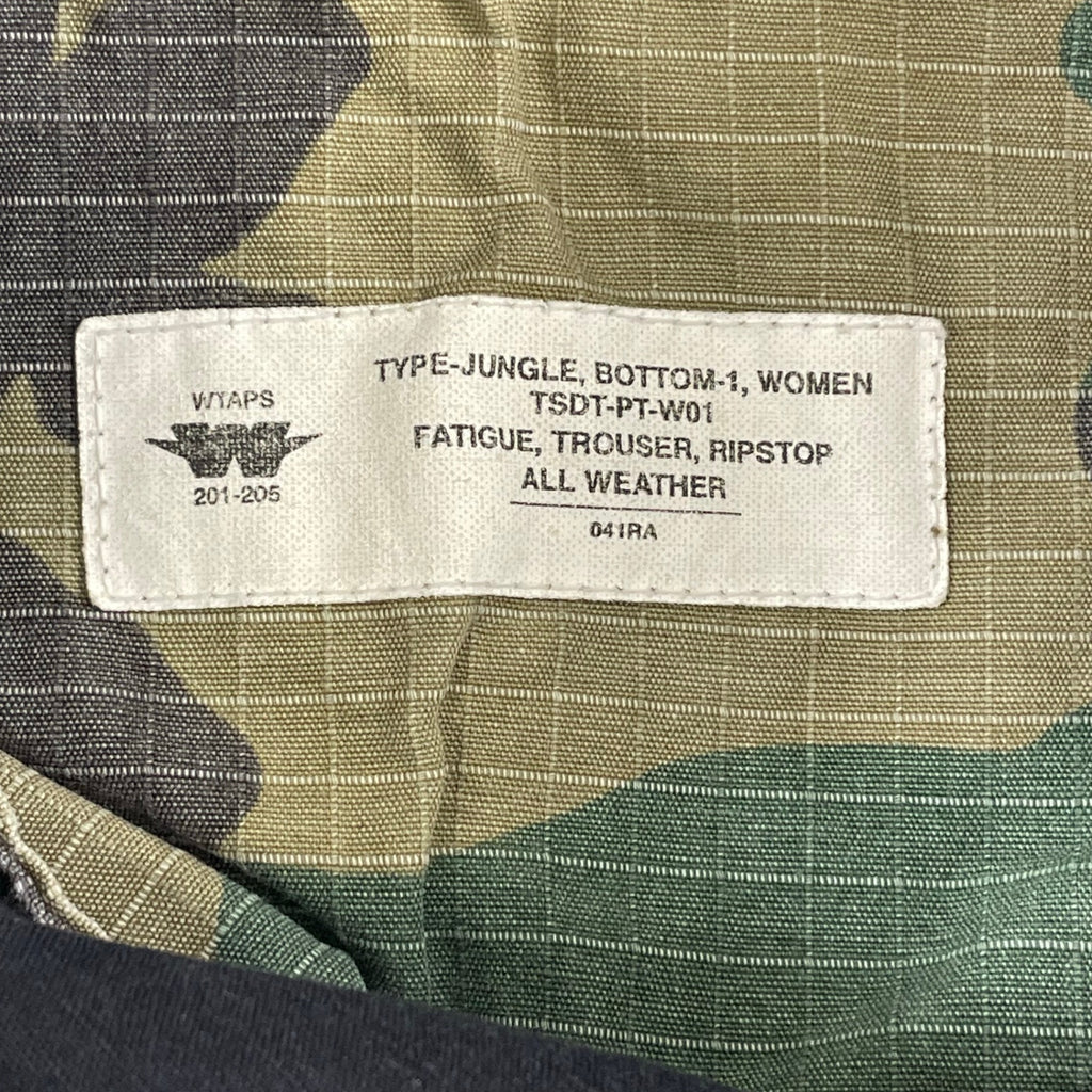 WTAPS / JUNGLE BOTTOM-1 初期 ミリタリーカーゴパンツ SIZE:1