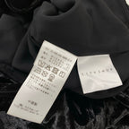 CITYSHOP シティショップ / SQUARE NECK STRAIGHT ジャンプスーツ ベロア 25SS 参考定価：21,000+tax SIZE:36