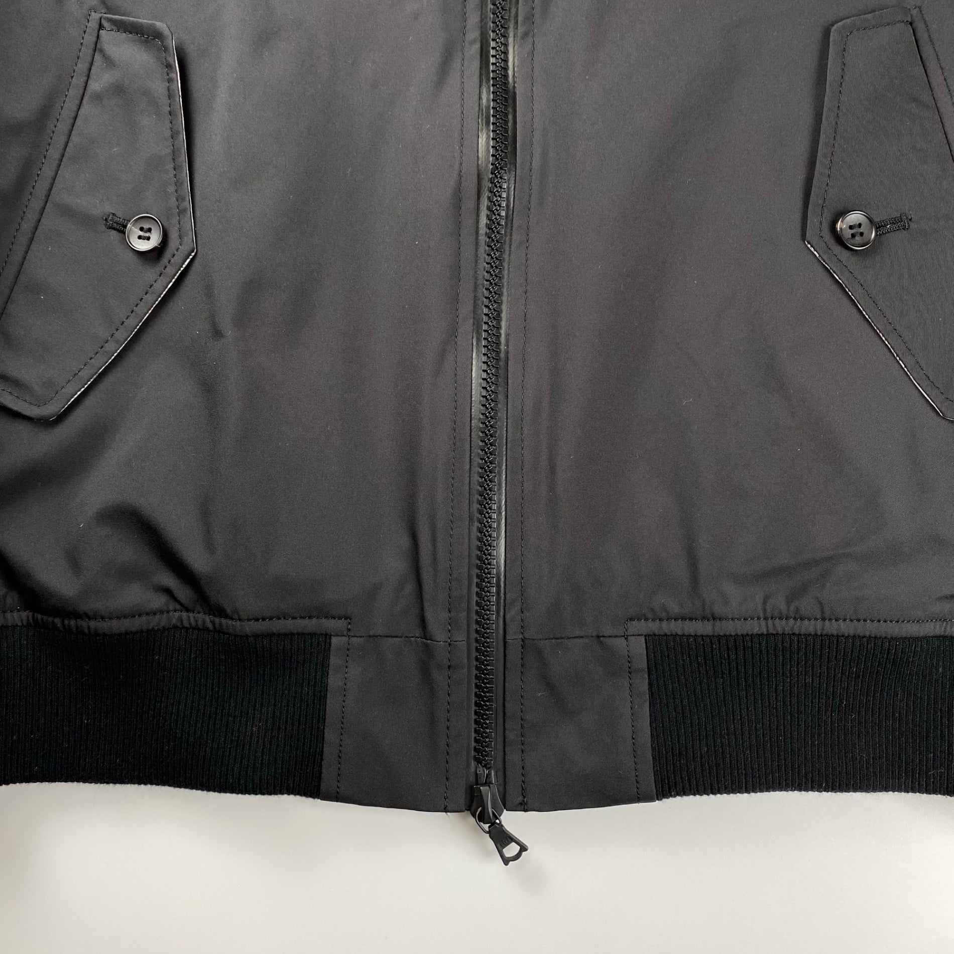 uniform experience ユニフォーム エクスペリメント / スウィングトップ 背面ヨークデザイン 裏地チェック柄 参考定価：40,000程度 SIZE: