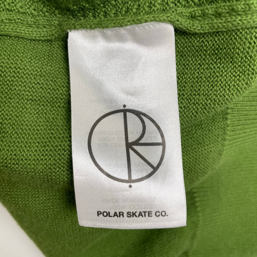 POLAR SKATE ポーラースケート / タイトニット ポロシャツ グリーン SIZE:1