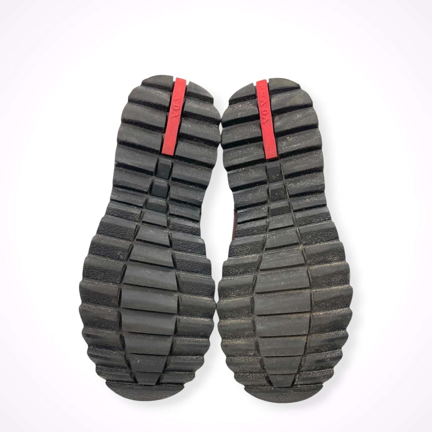 PRADA SPORT / テックレースレザーブーツ 極美品 SIZE:8