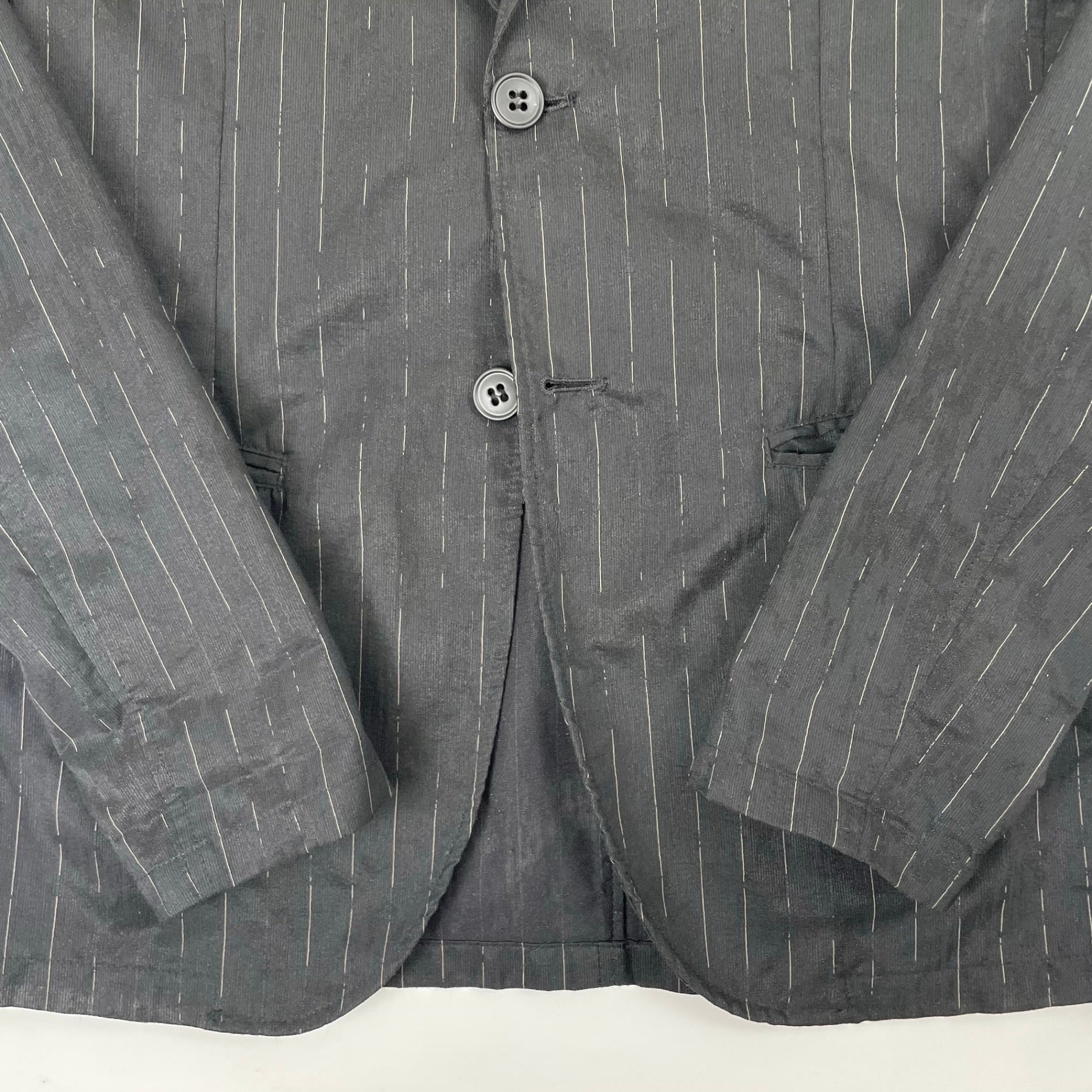 EMPORIO ARMANI エンポリオ アルマーニ / JOHNNY LINE コットンウールMIXアンコンジャケット 参考定価：80,000程度 SIZE:48