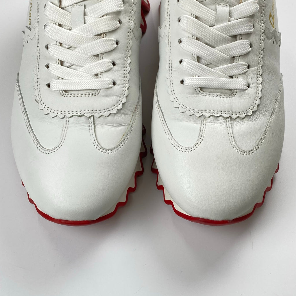 【美品】 Christian Louboutin クリスチャン ルブタン / LoubiShark Donna シャークソール スニーカー SIZE:41 1/2 （26.5cm程度） 参考定価：125,000+tax