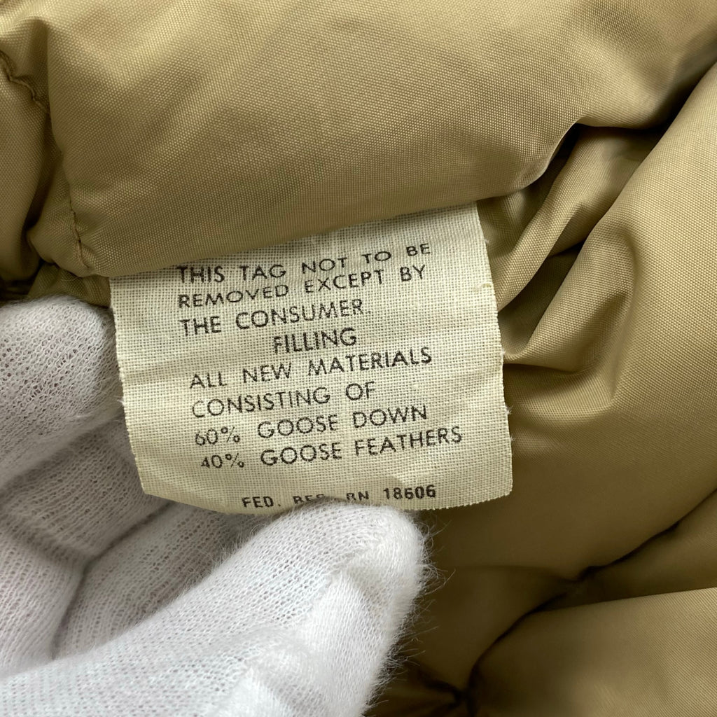 70年代 VINTAGE Schott ショット / ヴィンテージ ダウンジャケット フライトジャケット TALONジップ  ミリタリー SIZE：XS