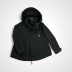 THE RERACS ザ リラクス / ショートモッズコート ブラック 参考定価：60,000程度 SIZE:38