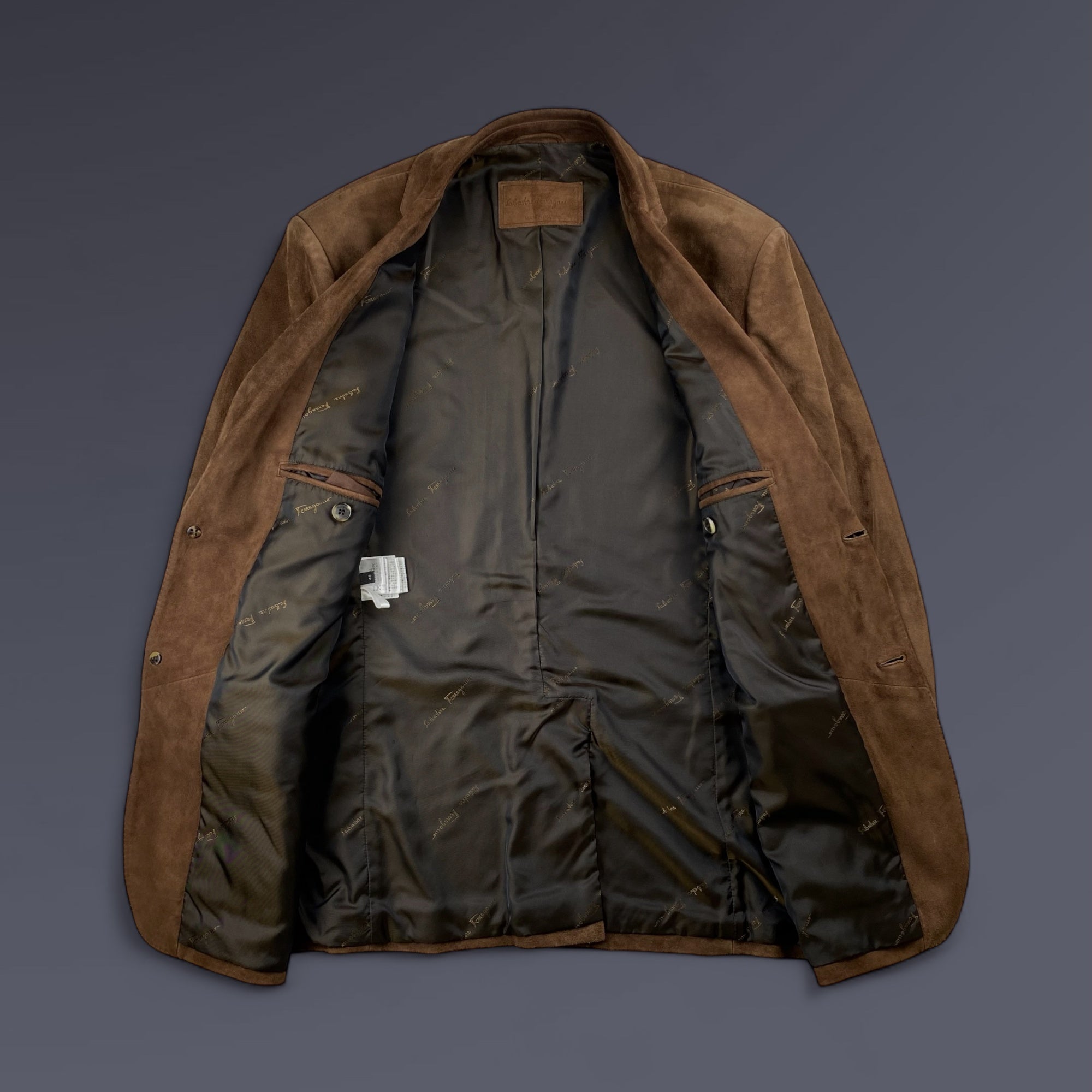 Salvatore Ferragamo サルバトーレ フェラガモ / レザーテーラードジャケット SIZE:48（L程度）