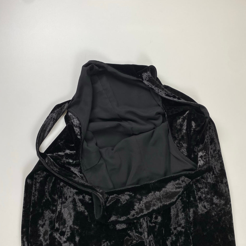 CITYSHOP シティショップ / SQUARE NECK STRAIGHT ジャンプスーツ ベロア 25SS 参考定価：21,000+tax SIZE:36