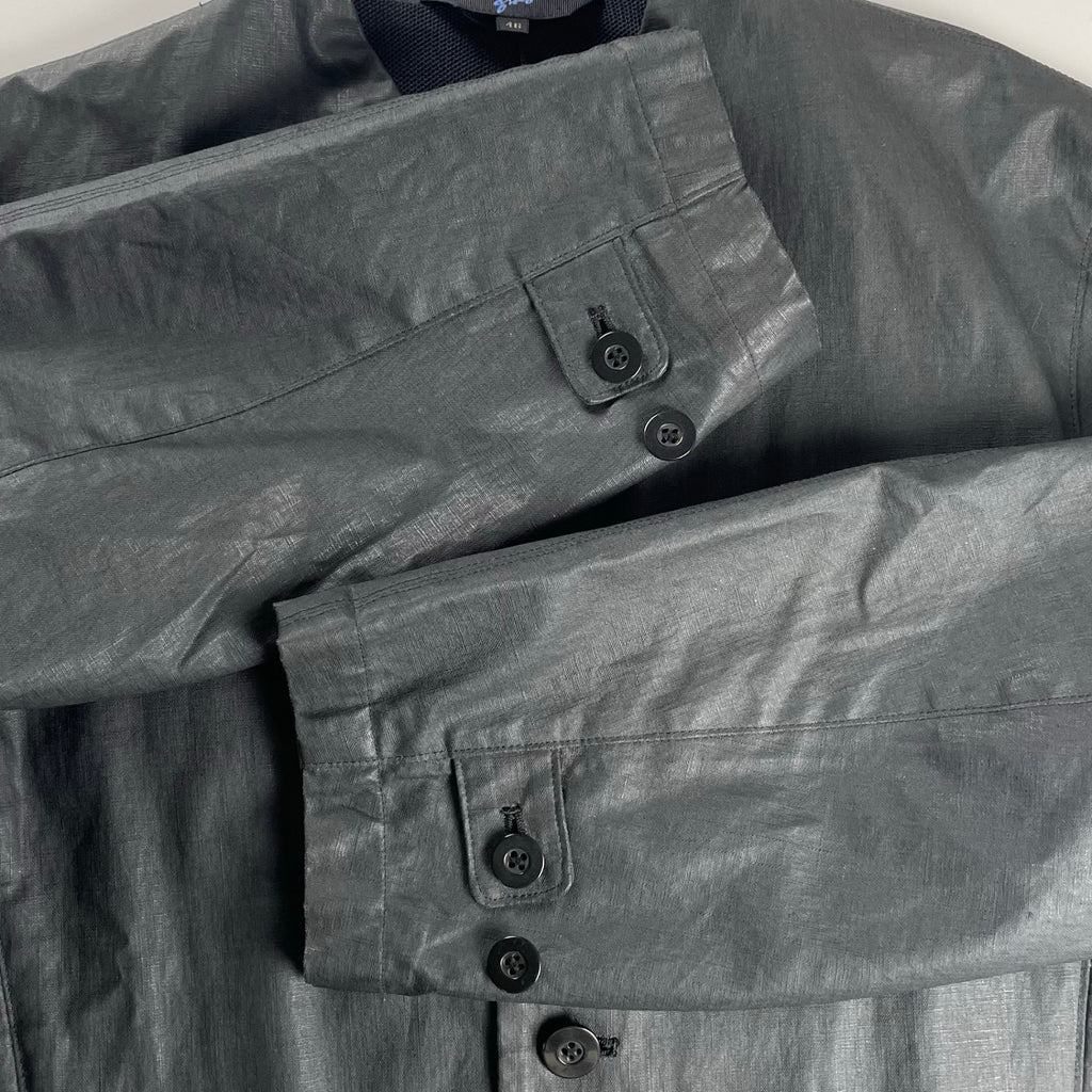 VINTAGE ヴィンテージ / コットンリネン カラーレスジャケット  参考定価：26,000程度 SIZE：46
