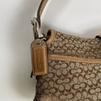COACH コーチ / ソーホー ミニシグネチャー ワンショルダーバッグ 6808 ブラウン