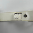 COMME des GARCONS HOMME PLUS コムデギャルソン オムプリュス / ホワイトレザーナローベルト PQ-K303 全長118cm 12穴 75-102.5cm