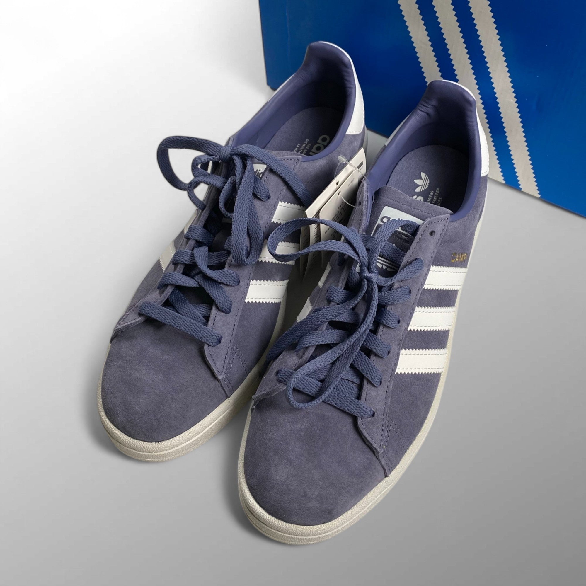 【未使用】 adidas アディダス / CAMPUS ローカットスニーカー ヴィンテージネイビー AQ1089 SIZE:27cm