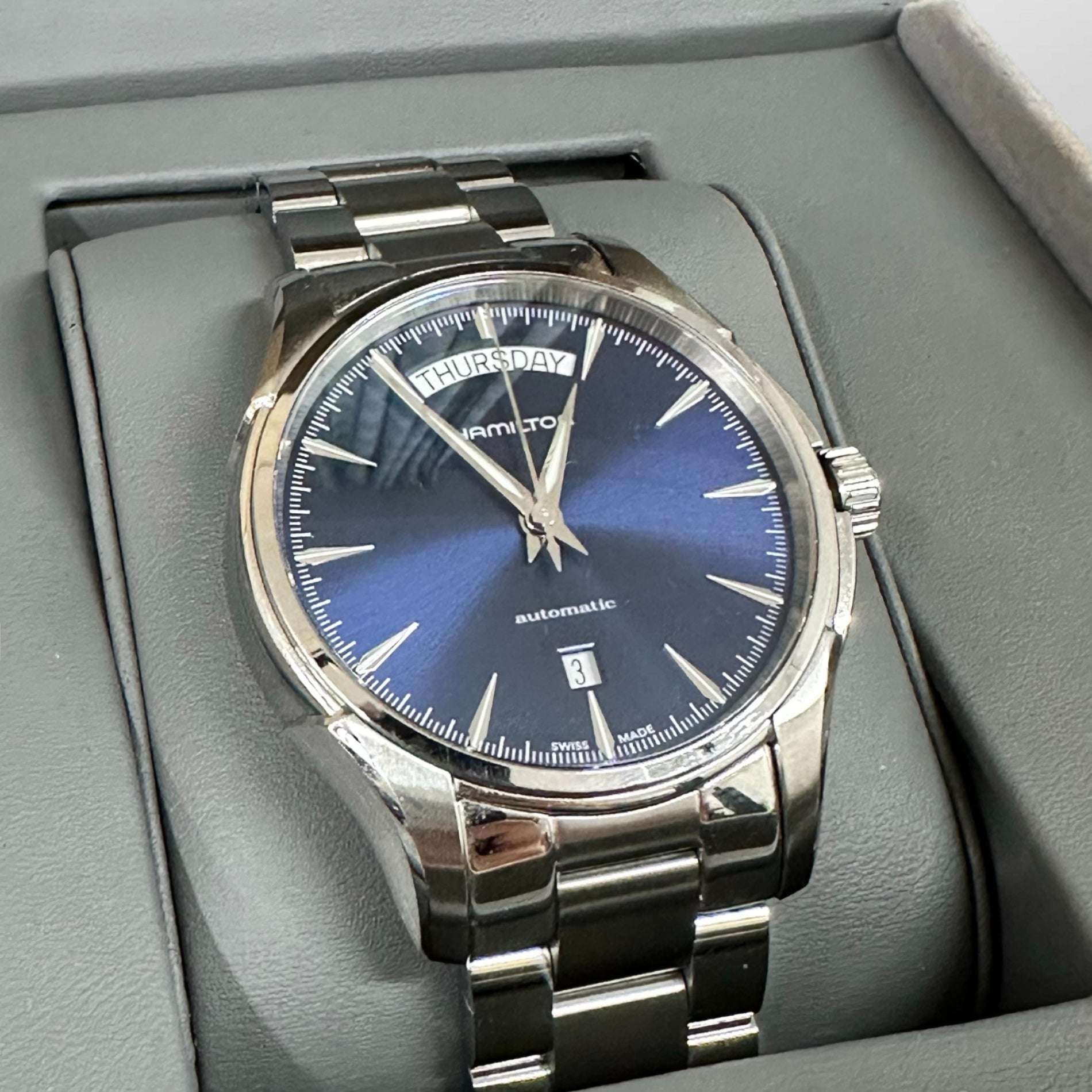 HAMILTON ハミルトン / ジャズマスター デイデイト オートマティック 自動巻き 参考定価：124,000+tax
