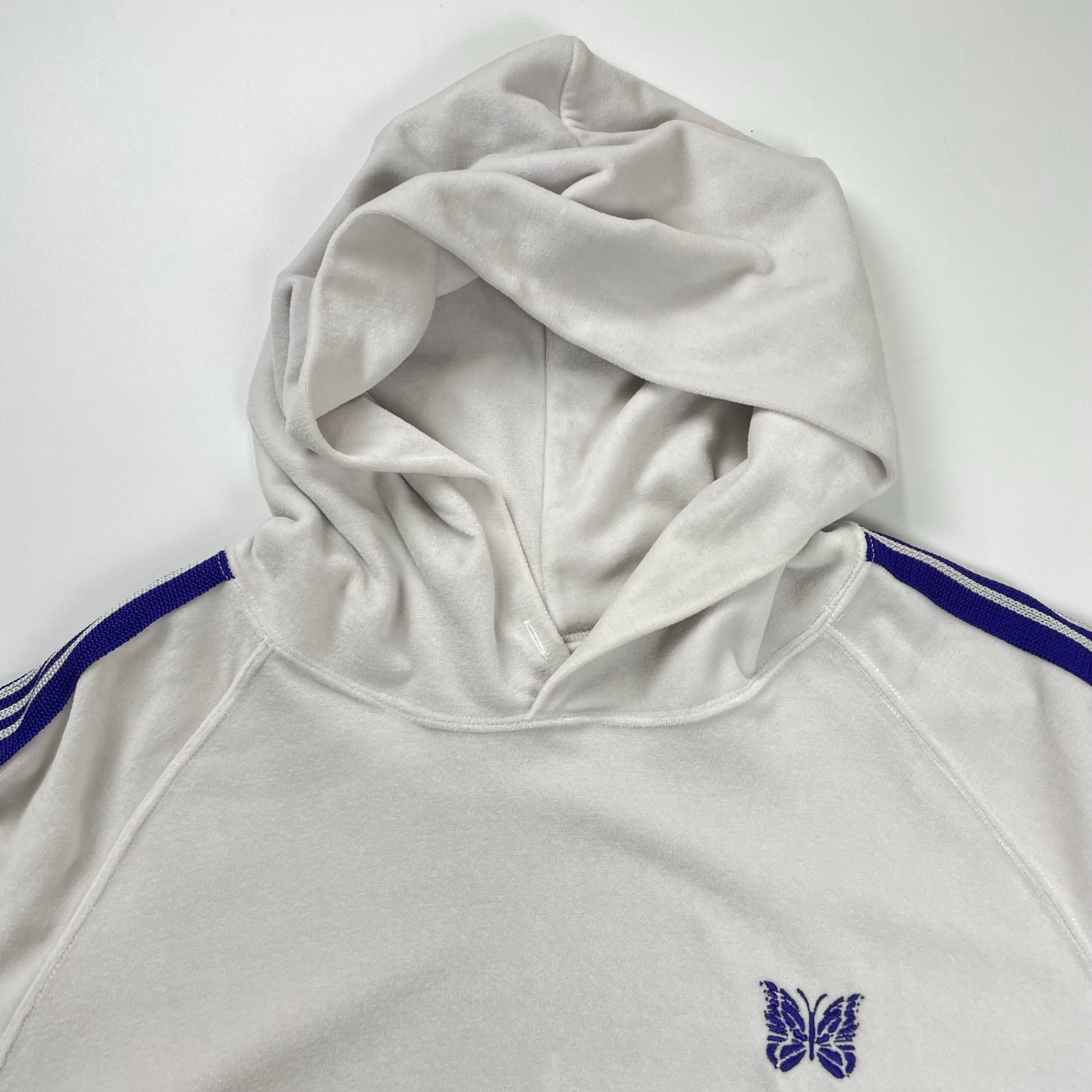 needles ベロアパーカー needles ニードルズ / Track Hoody - C/Pe Velour ベロア パーカー