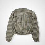 Theory セオリー / カラーレスギャザーストライプシャツ 参考定価：22,000程度 SIZE:P