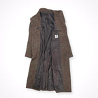 IM MEN ISSEY MIYAKE / MELANGE TWEEDハイネックコート LA23FA121 参考定価：150,000程度 SIZE:3