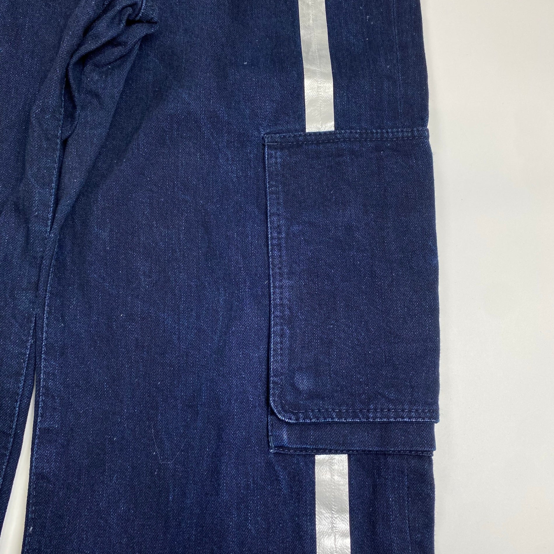 YUKI HASHIMOTO ユウキ ハシモト / SEEM TAPED DENIM ストレート デニムパンツ SIZE：46