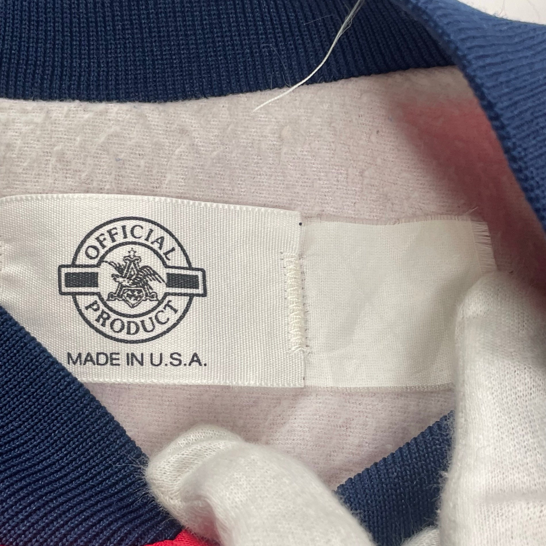 BUDWEISER バドワイザー / USA製オフィシャルスタジャン SIZE:M-L程度