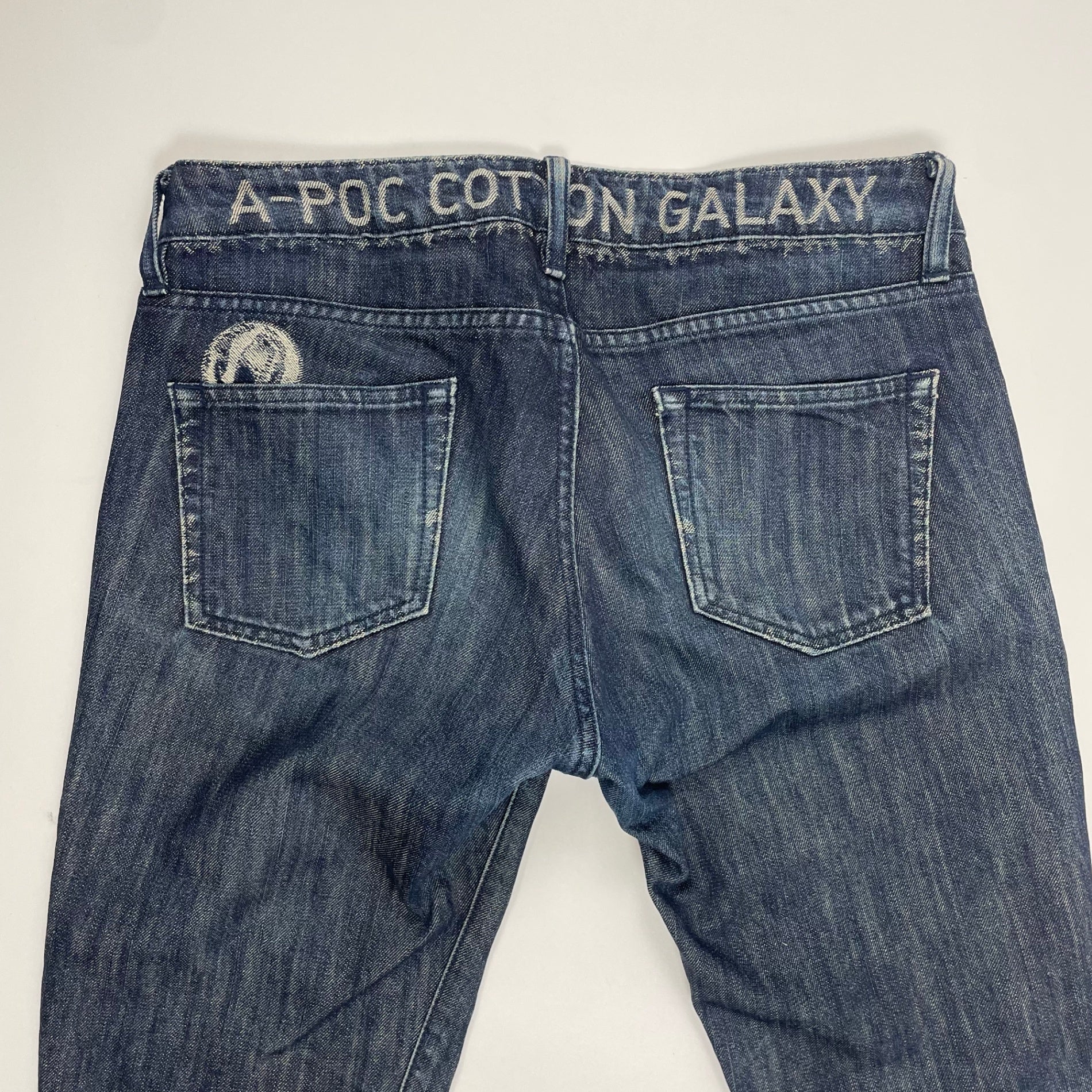 ISSEY MIYAKE A-POC INSIDE イッセイミヤケ / GALAXYジャガードデニムパンツ SIZE：2