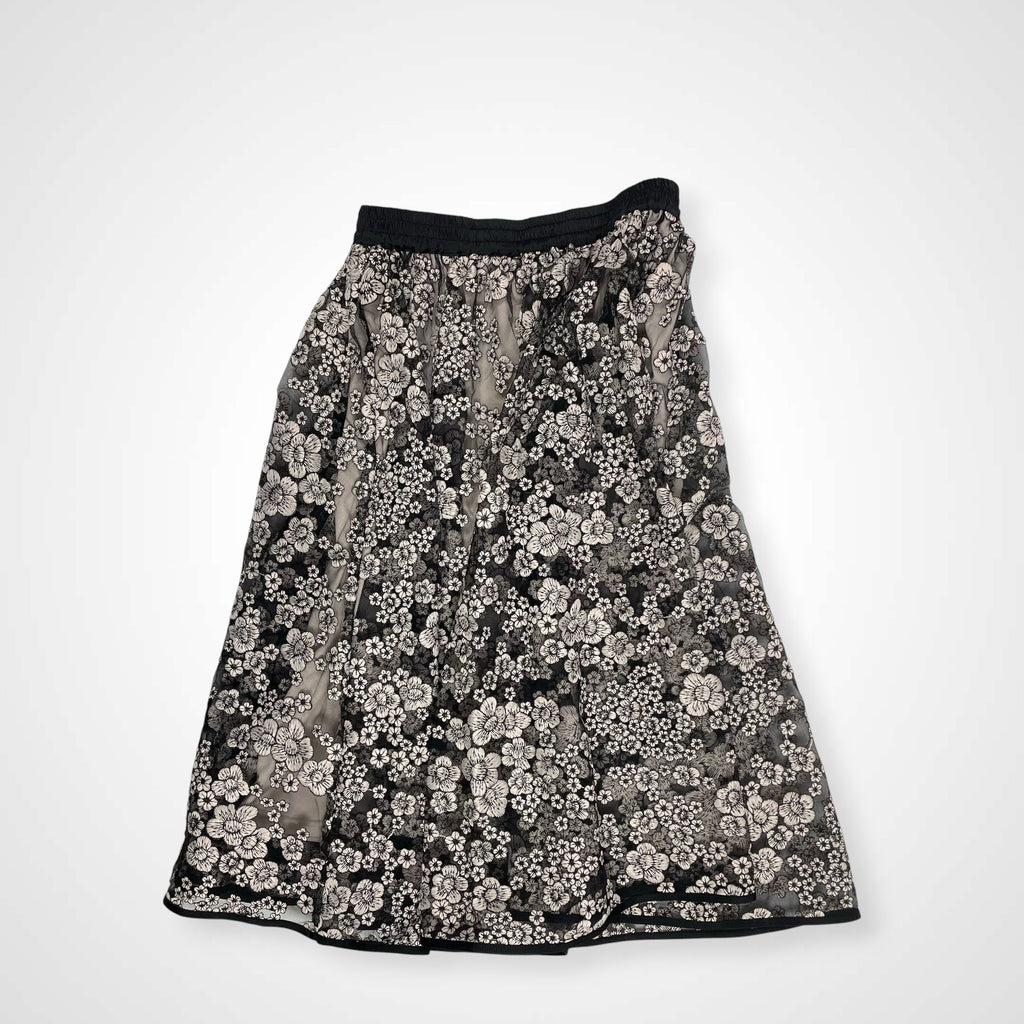 sov. ソブ DOUBLE STANDARD ダブルスタンダード / フラワー刺繍チュールスカート 参考定価：28,000程度 SIZE：36