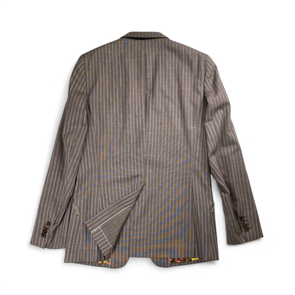 【スペシャル】Paul Smith COLLECTION ポールスミスコレクション / ウール×シルク デザインスーツ MK.134004 MD,2581 SIZE:L