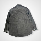 JOURNAL STANDARD × MIKA KASAI / PATCH BUTTON LINEN SH 25AW 参考定価：23,000+tax SIZE:FREE
