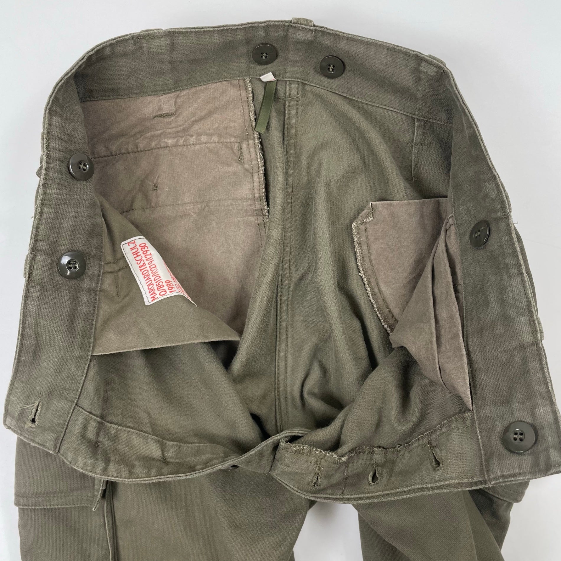 GERMAN MILITARY / 80s ユーロカーゴパンツ SIZE：M-L程度