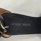 GIORGIO ARMANI / ペイントフラワーパンプス 参考定価：220,000程度 SIZE:36 1/2