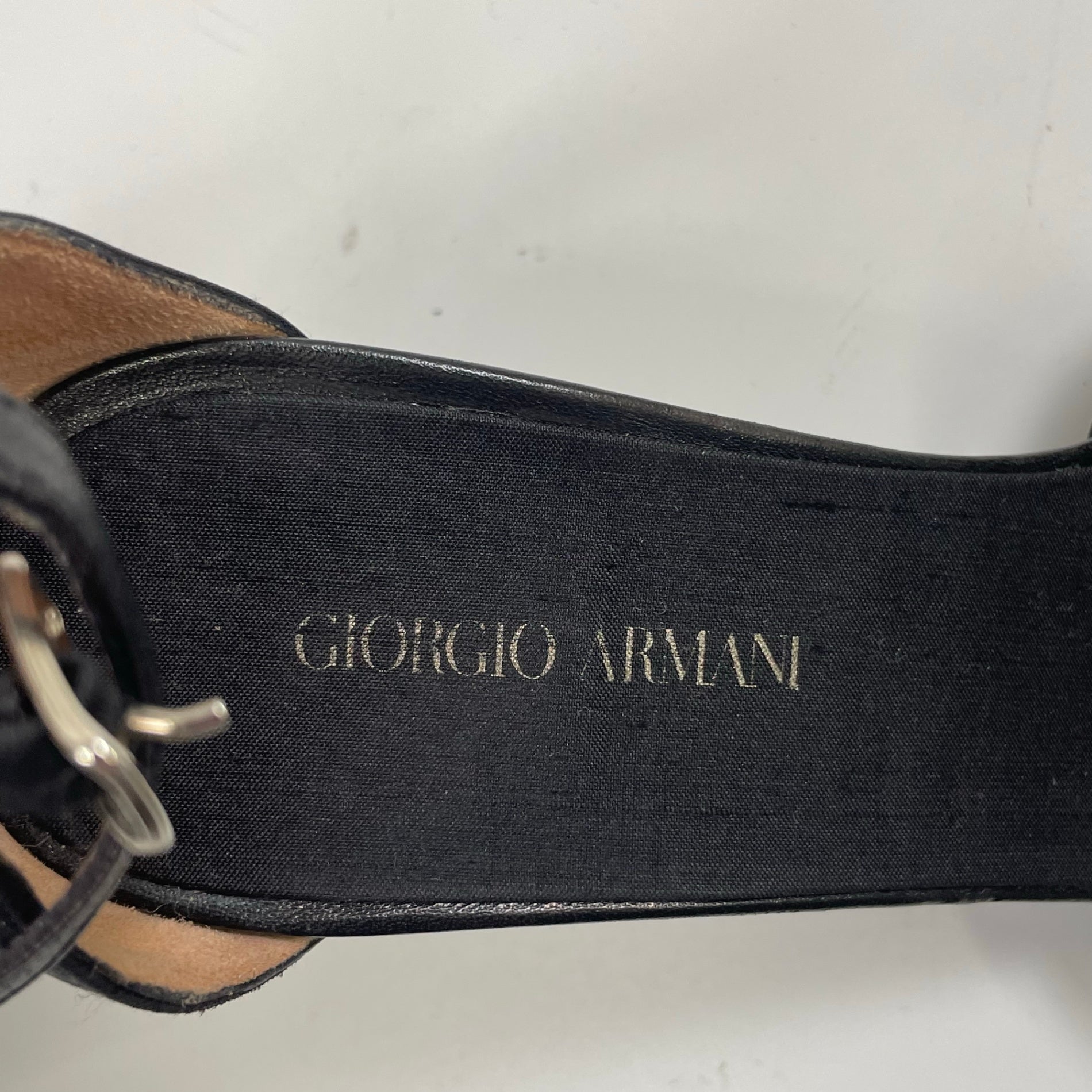 GIORGIO ARMANI / ペイントフラワーパンプス 参考定価：220,000程度 SIZE:36 1/2