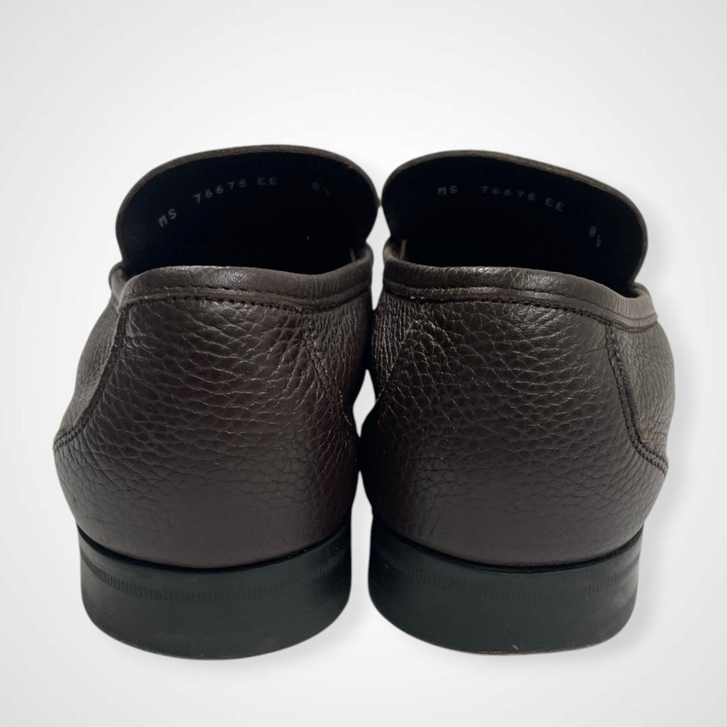 Salvatore Ferragamo サルバトーレ フェラガモ / ガンチーニビットローファー ブラウン 参考定価：70,000程度 SIZE:8 1/2